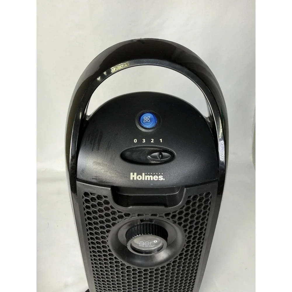 Holmes aer 1 Mini Tower True HEPA Air Purifier with Air Ionizer HAP9415 Tested